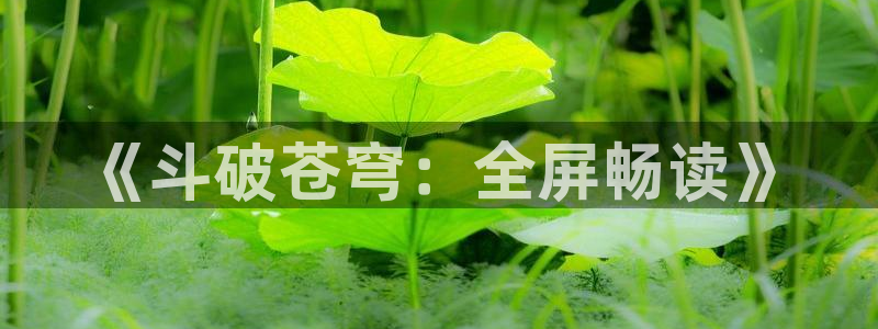 歪歪漫画在线浏览：《斗破苍穹：全屏畅读》